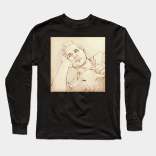 Looking at her (dreamy!Cullen) Long Sleeve T-Shirt